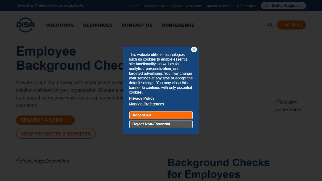 Employee Background Checks for Safer Hiring DISA